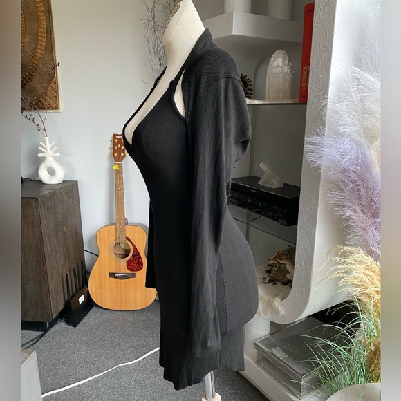 New Enza Costa Revolve Ribbed Shrug Dress rick owens joah brown skims areyouami - Picture 6 of 11